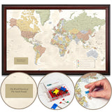 Personalized World Travel Quest Map